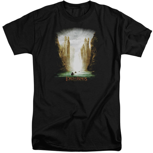 Lord of the Rings Kings Of Old Mens Tall T Shirt Black