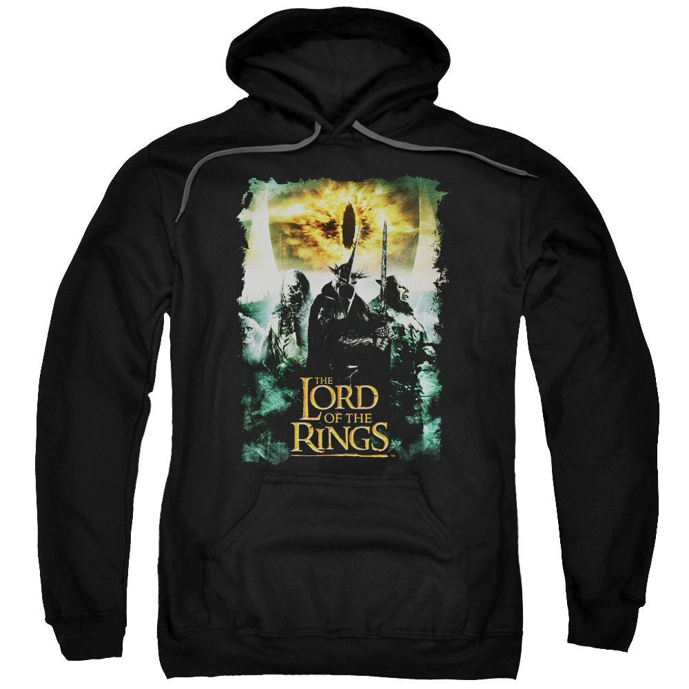 Lord Of The Rings Villain Group Mens Hoodie Black