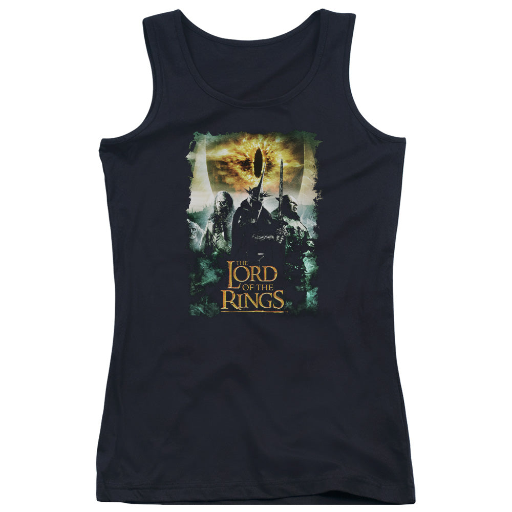 Lord Of The Rings Villain Group Womens Tank Top Shirt Black