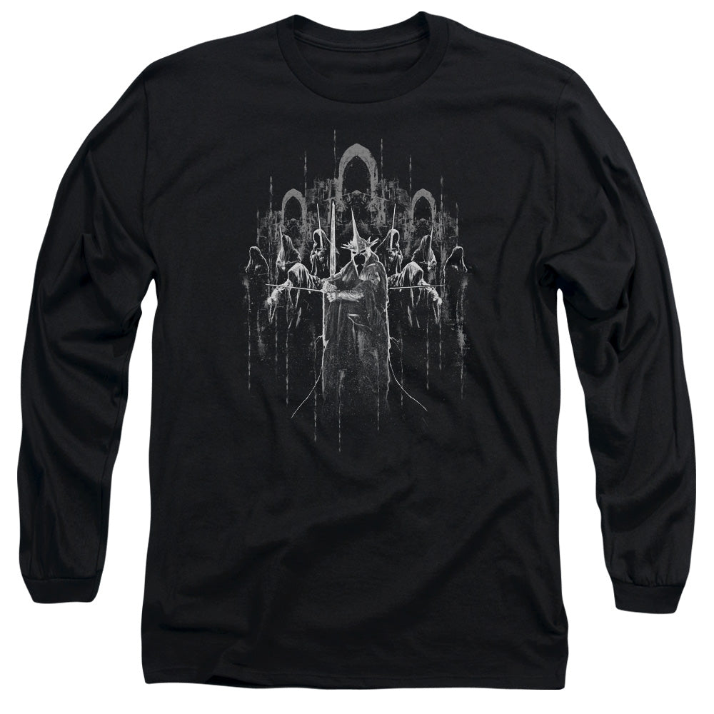 Lord Of The Rings the Nine Mens Long Sleeve Shirt Black