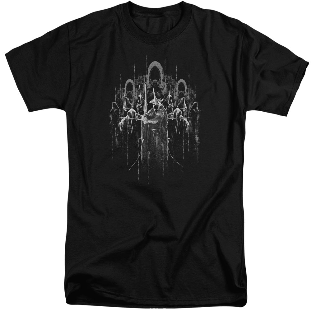 Lord Of The Rings the Nine Mens Tall T Shirt Black