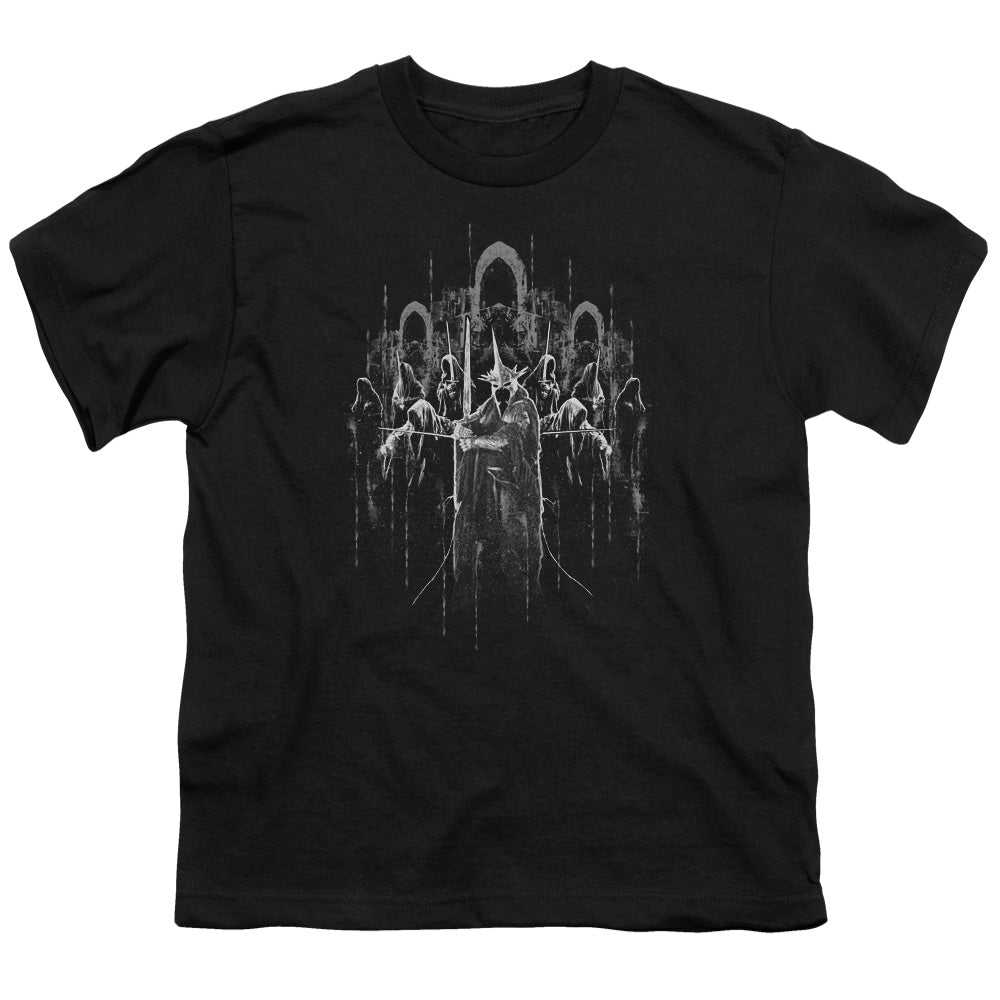 Lord Of The Rings the Nine Kids Youth T Shirt Black