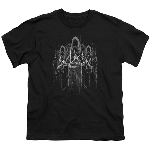 Lord Of The Rings the Nine Kids Youth T Shirt Black