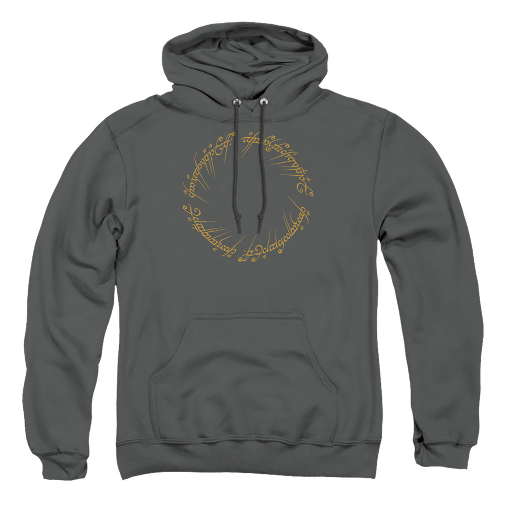 Lord Of The Rings One Ring Mens Hoodie Charcoal