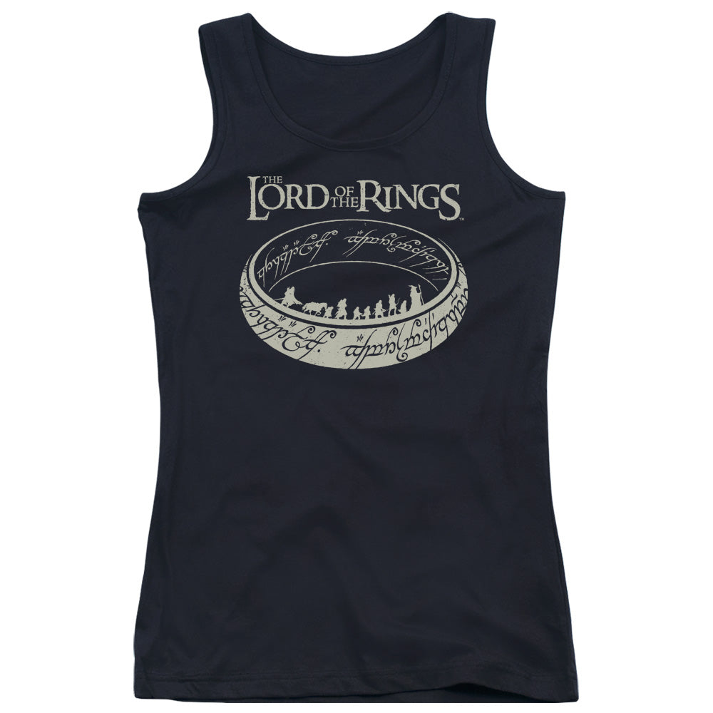 Lord Of The Rings the Journey Womens Tank Top Shirt Black