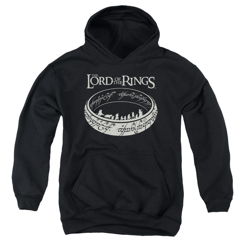 Lord Of The Rings the Journey Kids Youth Hoodie Black