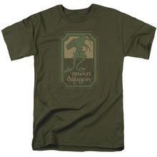 Load image into Gallery viewer, Lord Of The Rings Green Dragon Tavern Mens T Shirt Military Green