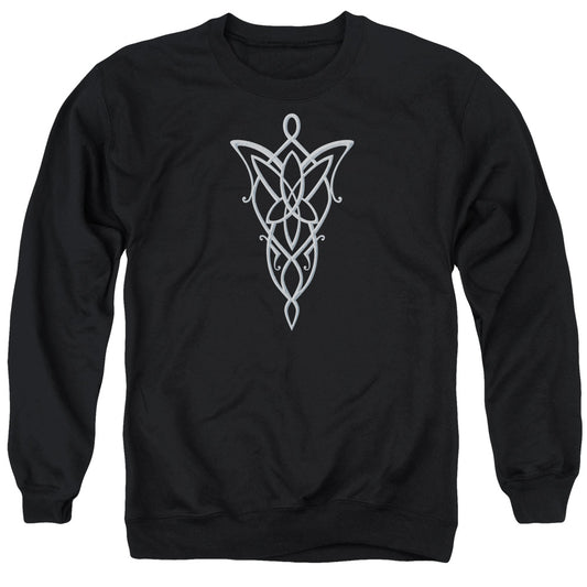 Lord Of The Rings Arwen Necklace Mens Crewneck Sweatshirt Black