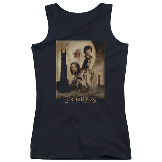 Lord of the Rings Tt Poster Womens Tank Top Shirt Black