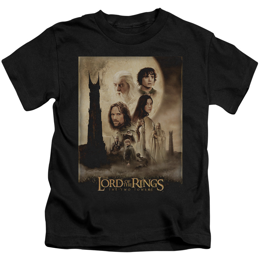 Lord of the Rings Tt Poster Juvenile Kids Youth T Shirt Black