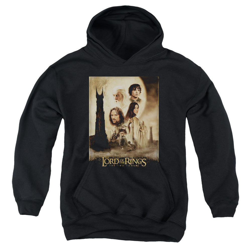 Lord of the Rings Tt Poster Kids Youth Hoodie Black