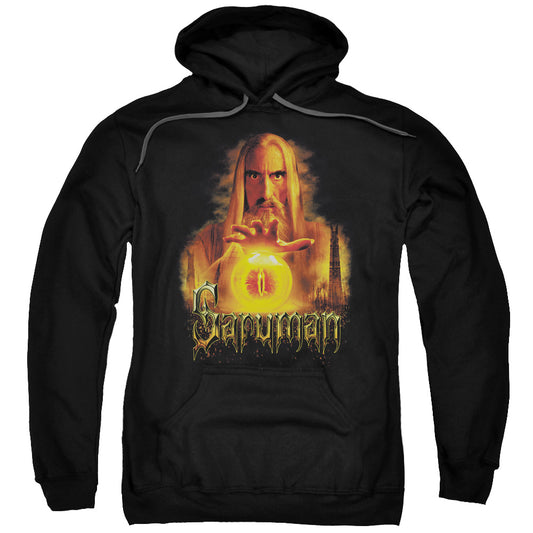 Lord of the Rings Saruman Mens Hoodie Black