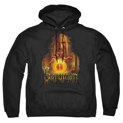 Lord of the Rings Saruman Mens Hoodie Black