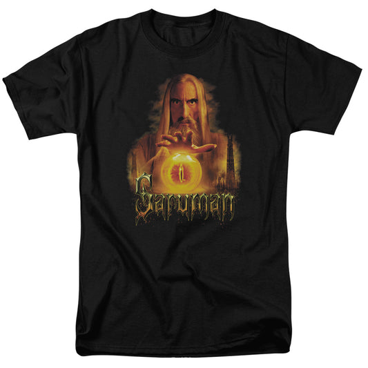 Lord of the Rings Saruman Mens T Shirt Black