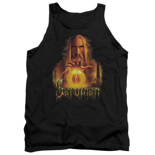 Lord of the Rings Saruman Mens Tank Top Shirt Black