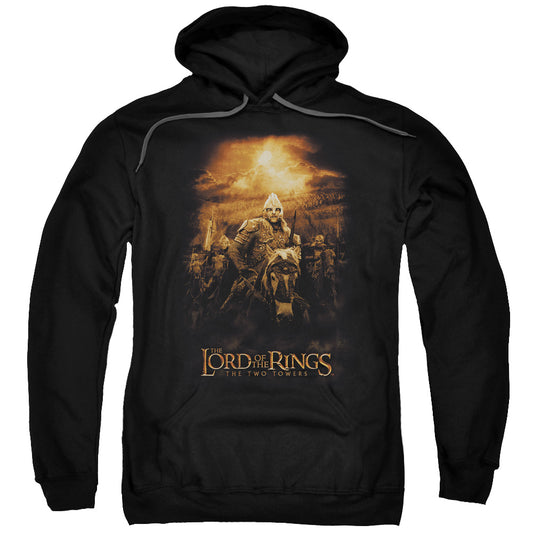 Lord of the Rings Riders Of Rohan Mens Hoodie Black