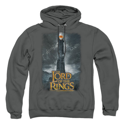 Lord of the Rings Always Watching Mens Hoodie Charcoal