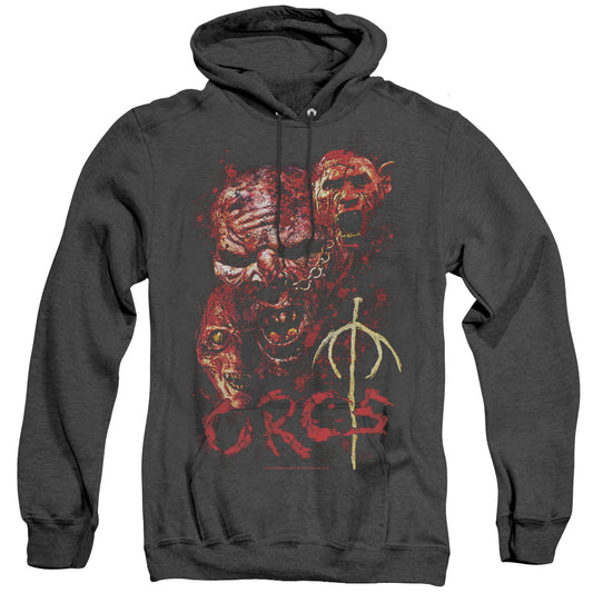 Lord of the Rings Orcs Heather Mens Hoodie Black