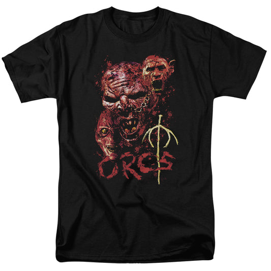 Lord of the Rings Orcs Mens T Shirt Black