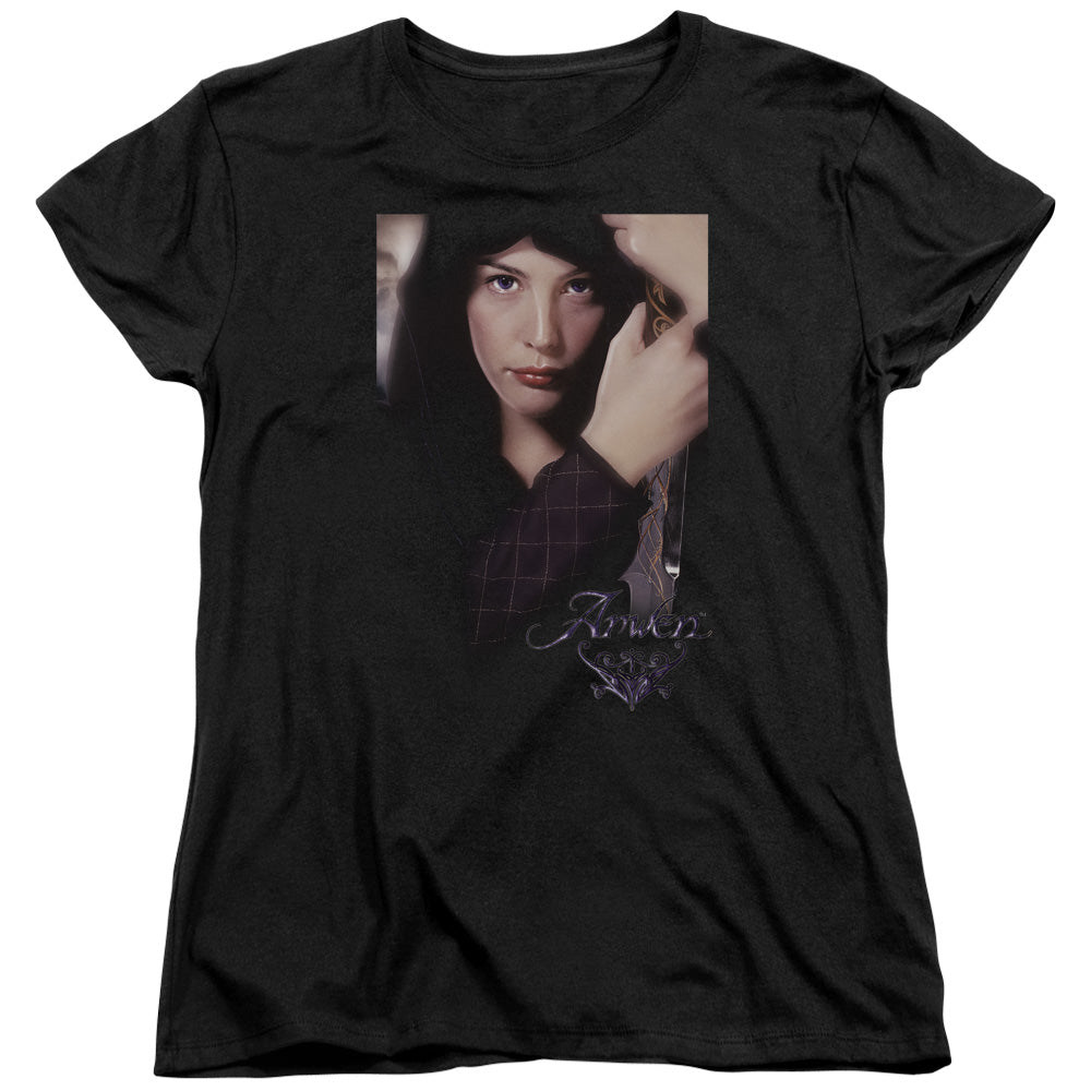 Lord of the Rings Arwen Womens T Shirt Black