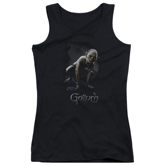 Lord of the Rings Gollum Womens Tank Top Shirt Black