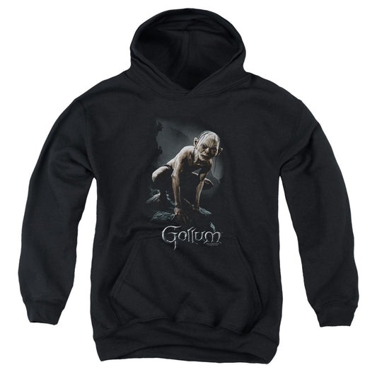 Lord of the Rings Gollum Kids Youth Hoodie Black