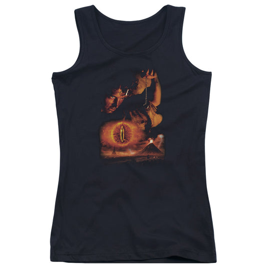 Lord of the Rings Destroy the Ring Womens Tank Top Shirt Black