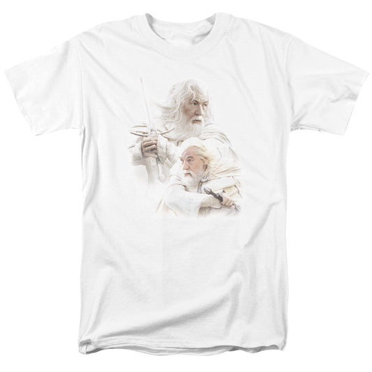 Lord of the Rings Gandalf The White Mens T Shirt White