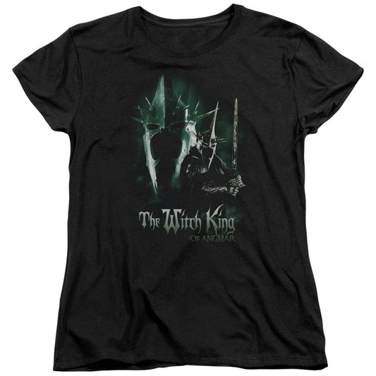 Lord of the Rings Witch King Womens T Shirt Black