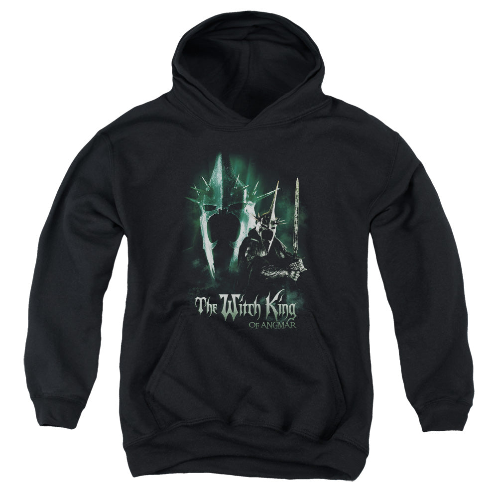 Lord of the Rings Witch King Kids Youth Hoodie Black