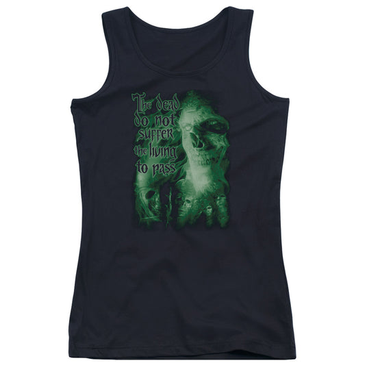 Lord of the Rings King of the Dead Womens Tank Top Shirt Black