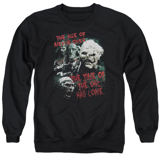 Lord of the Rings Time Of The Orc Mens Crewneck Sweatshirt Black