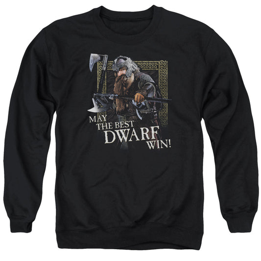Lord of the Rings The Best Dwarf Mens Crewneck Sweatshirt Black