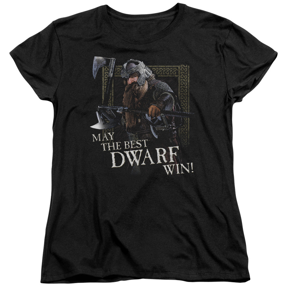 Lord of the Rings the Best Dwarf Womens T Shirt Black