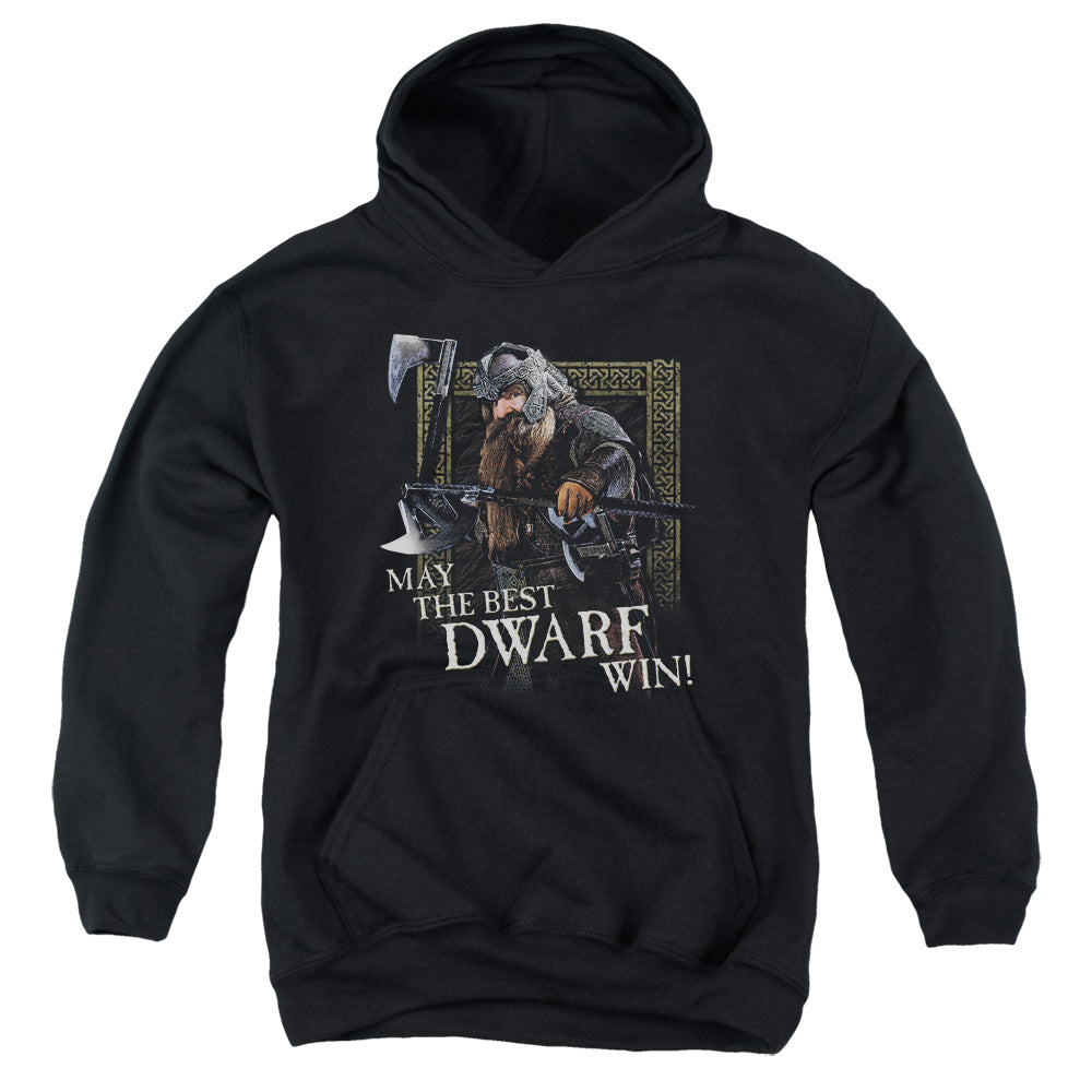 Lord of the Rings the Best Dwarf Kids Youth Hoodie Black