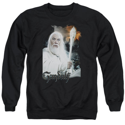 Lord of the Rings Gandalf Mens Crewneck Sweatshirt Black