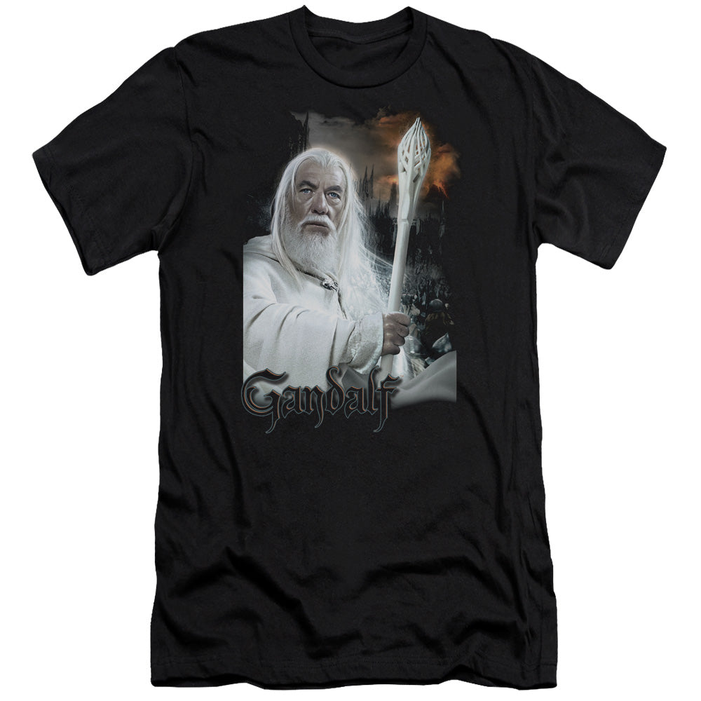 Lord of the Rings Gandalf Slim Fit Mens T Shirt Black