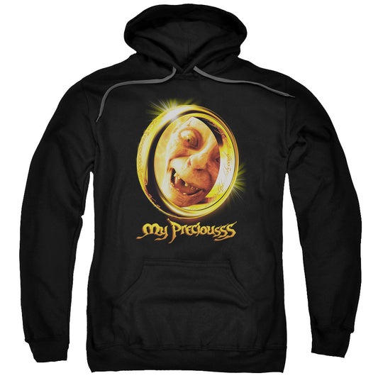 Lord of the Rings My Precious Mens Hoodie Black