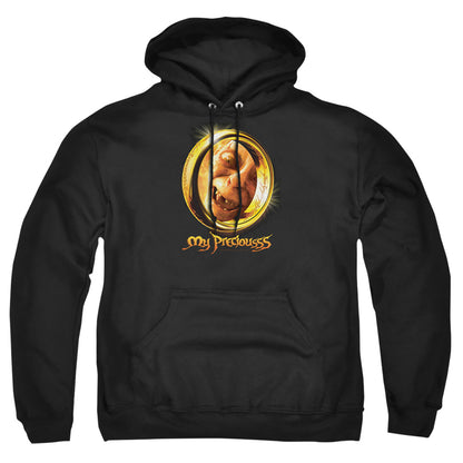 Lord of the Rings My Precious Mens Hoodie Black