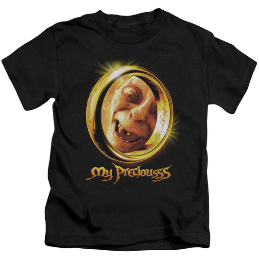 Lord of the Rings My Precious Juvenile Kids Youth T Shirt Black