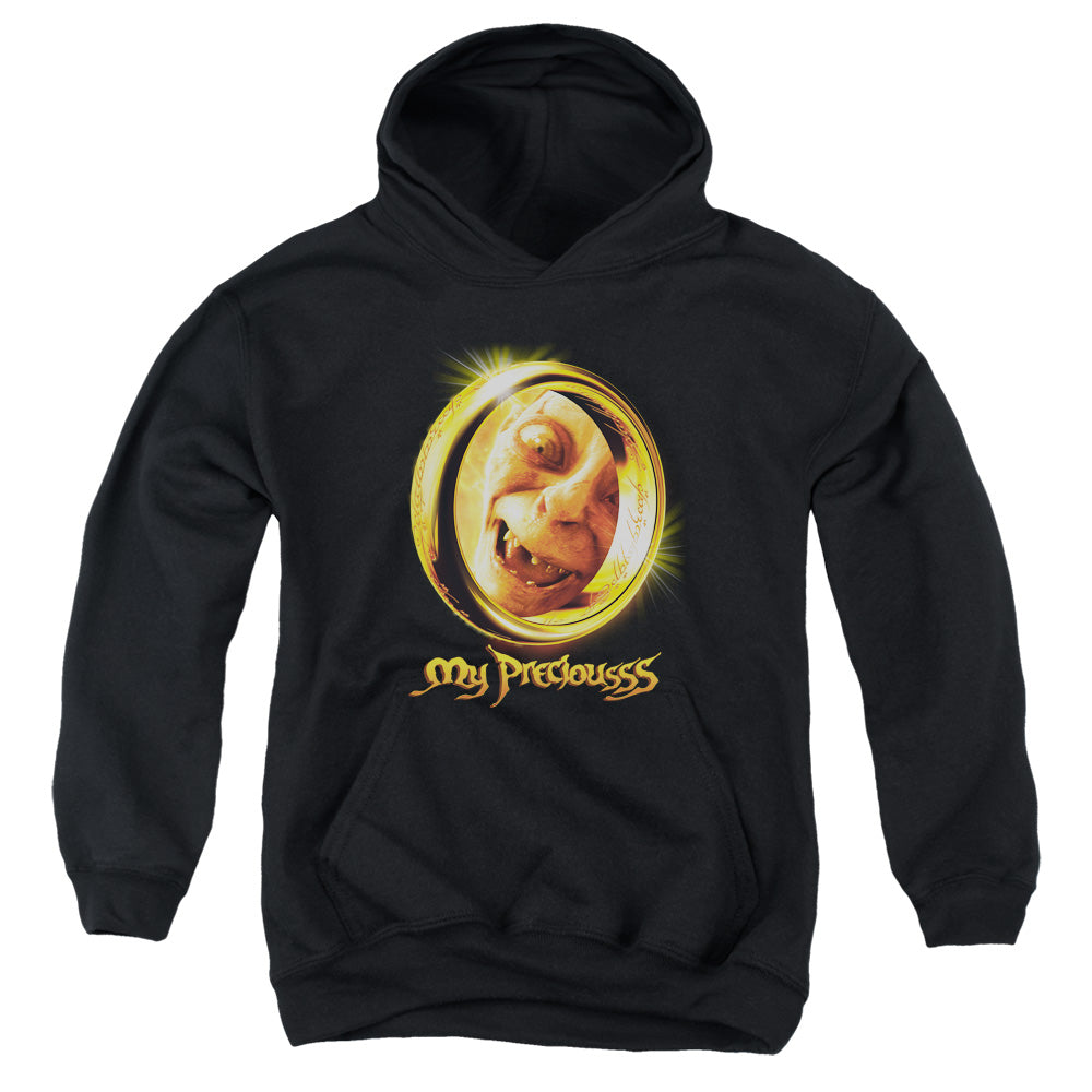 Lord of the Rings My Precious Kids Youth Hoodie Black