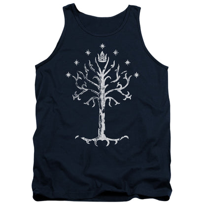 Lord of the Rings Tree Of Gondor Mens Tank Top Shirt Navy