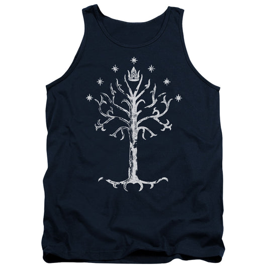 Lord of the Rings Tree Of Gondor Mens Tank Top Shirt Navy