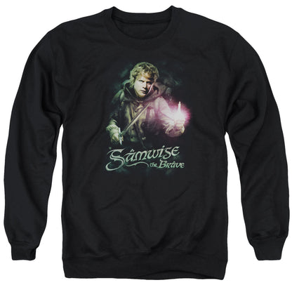 Lord of the Rings Samwise The Brave Mens Crewneck Sweatshirt Black