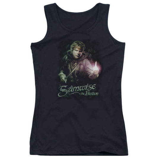 Lord of the Rings Samwise the Brave Womens Tank Top Shirt Black