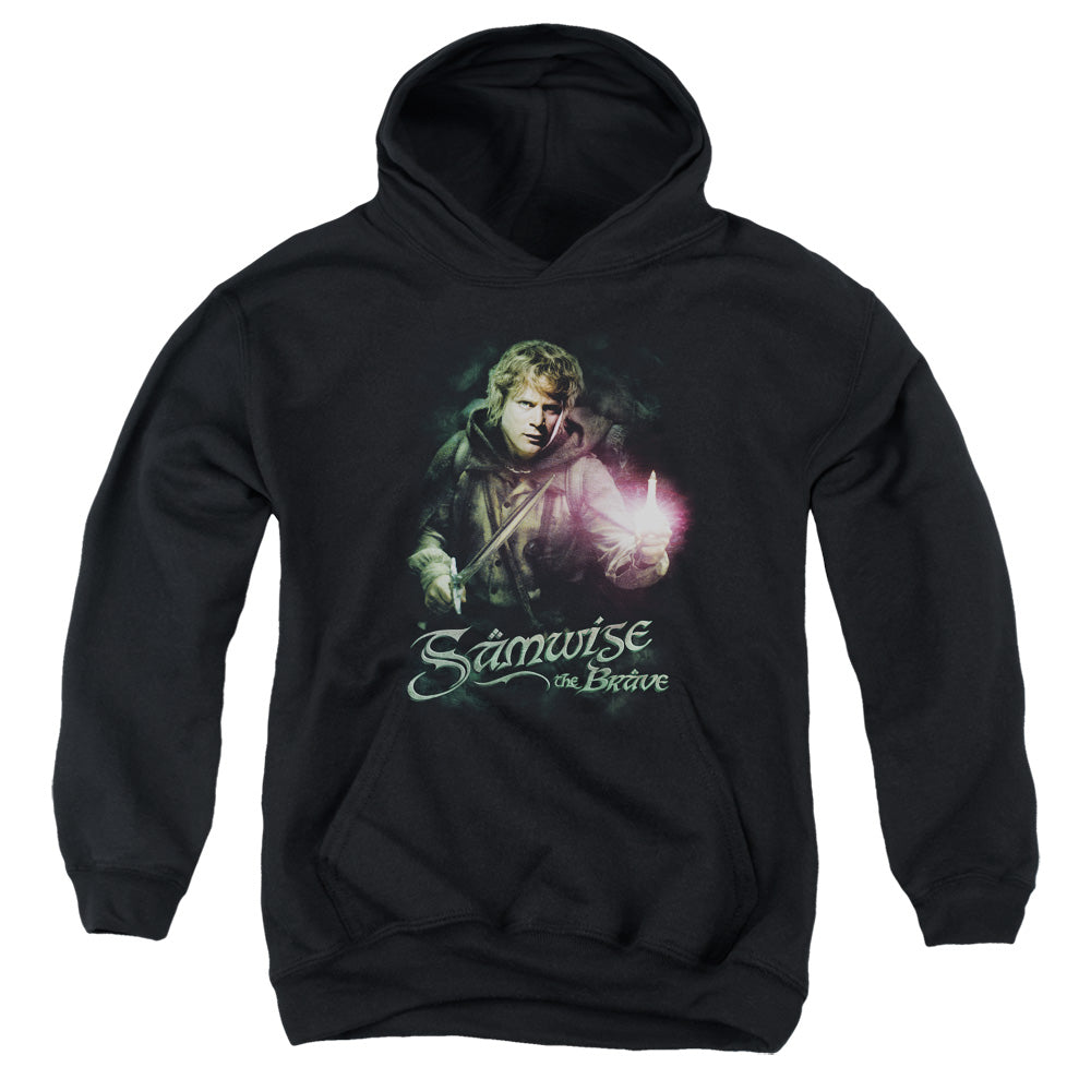 Lord of the Rings Samwise the Brave Kids Youth Hoodie Black