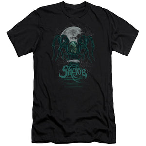 Lord Of The Rings Shelob Slim Fit Mens T Shirt Black