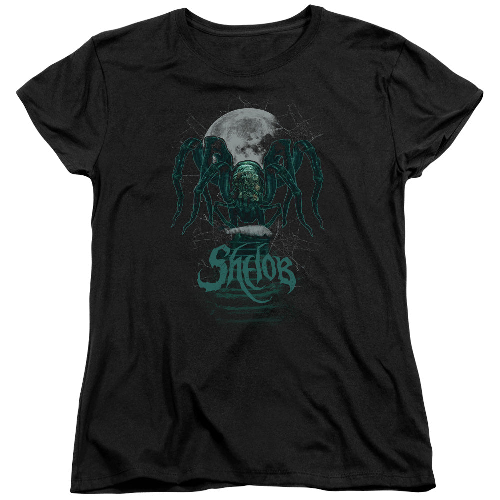 Lord Of The Rings Shelob Womens T Shirt Black