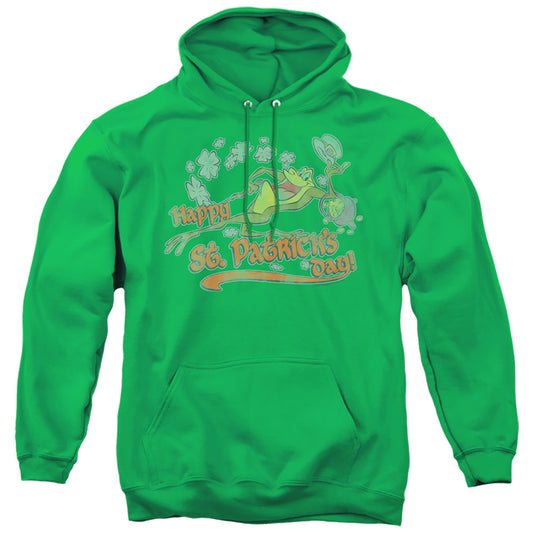 Looney Tunes Michigan J Mens Hoodie Kelly Green