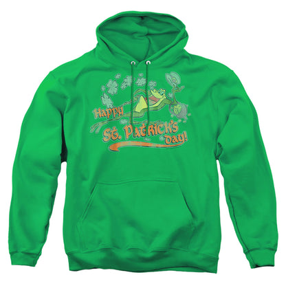 Looney Tunes Michigan J Mens Hoodie Kelly Green Officially Licensed